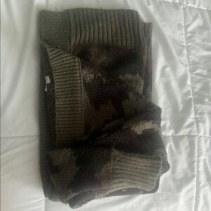 Camouflage Knit Sweater 3/$25